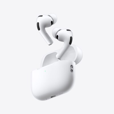 Apple AirPods Pro 3 Wireless Active Noise Canceling Earbuds, Bluetooth, White  (MFHP4LL/A)