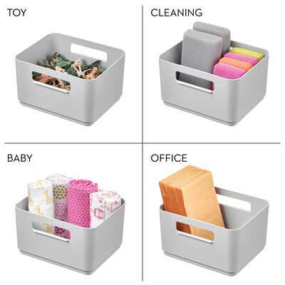iDesign Pantry Plastic Organizers, Gray (28225M2)