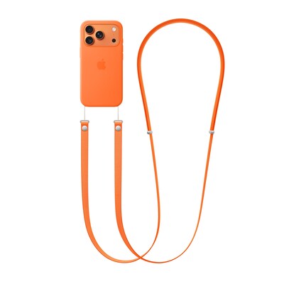 Apple Crossbody Strap for iPhone 17 Series Phones, Orange (MGGD4LL/A)