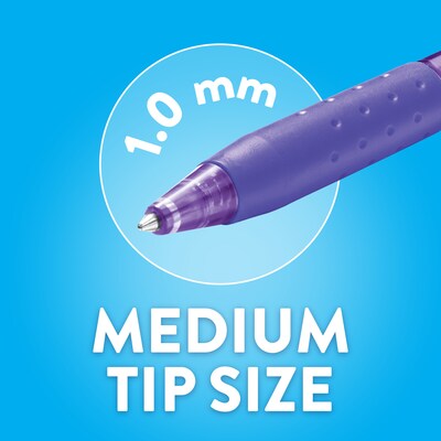 Paper Mate InkJoy 300 RT Retractable Ballpoint Pen, Medium Point, Black Ink, 24/Pack (1945925)