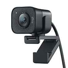 Logitech StreamCam Plus Webcam, Black (960-001280)