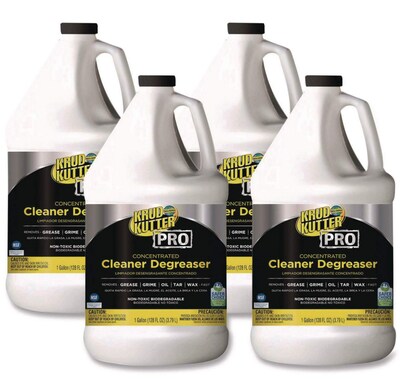 Rust-Oleum Cleaner Degreaser, Mild Scent, 1 Gal., 4/Pack (352261)
