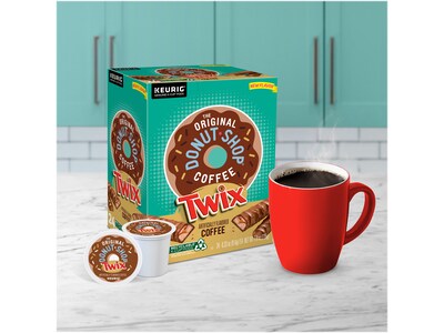 The Original Donut Shop Twix Coffee Keurig® K-Cup® Pods, Medium Roast, 24/Box (5000368824)