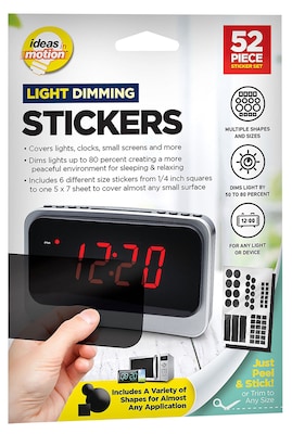 52 Piece Light Dimming Stickers