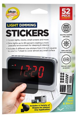 52 Piece Light Dimming Stickers