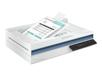 HP ScanJet Pro 3600 f1 Duplex Flatbed Document Scanner, White (20G06A#BGJ)