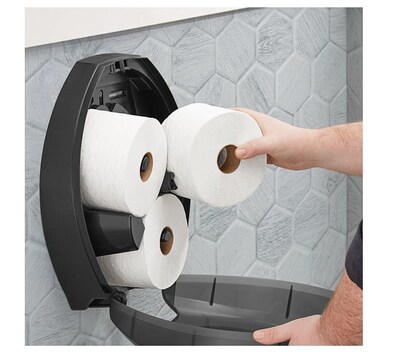Tork Universal Bath Tissue Roll with OptiCore, 2-Ply, White, 865 Sheets/Roll, 36/Carton (TRK161990)