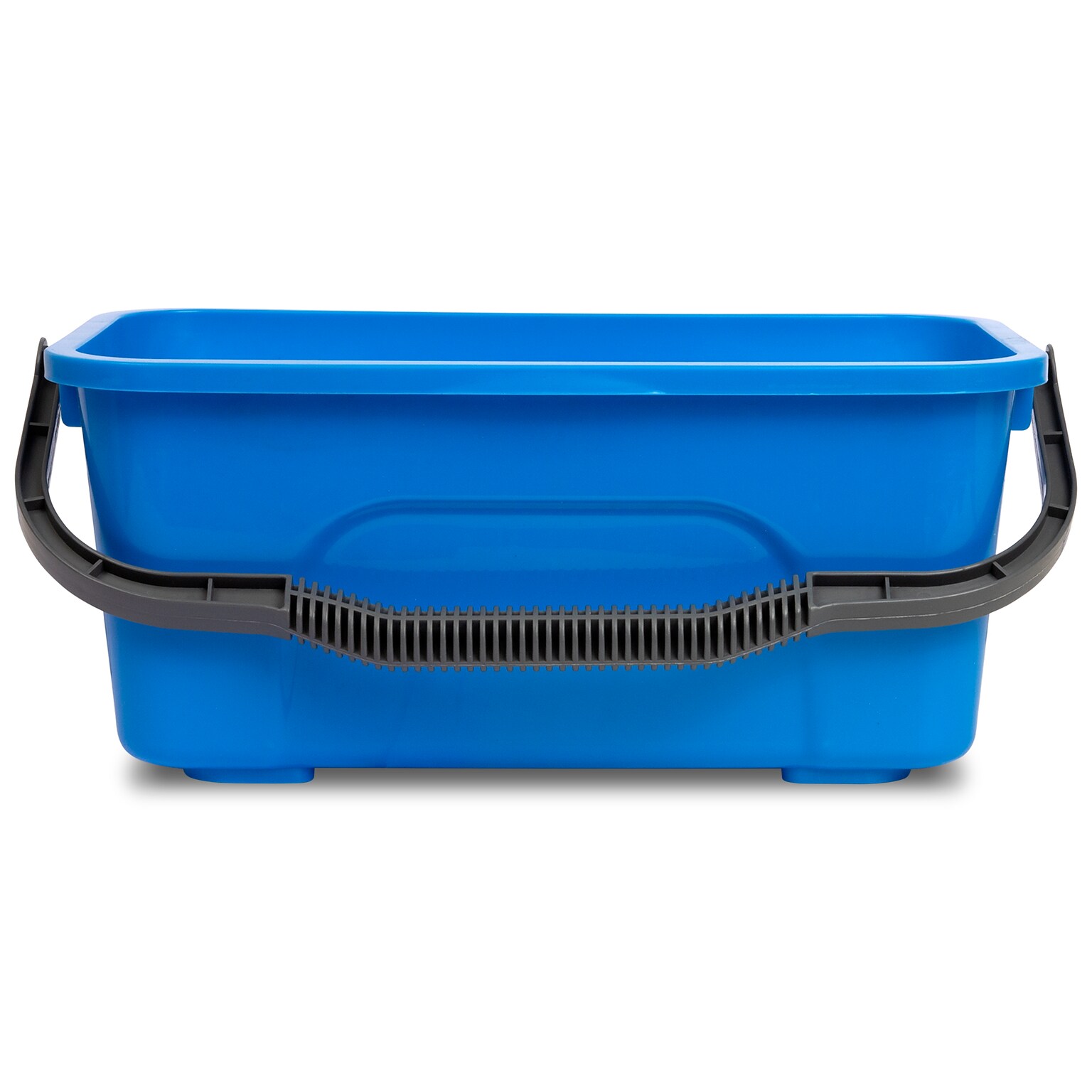 Gritt Commercial Plastic Squeegee Bucket, 3-Gallon, Blue (GRI183)