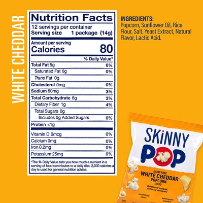 Skinny Pop Variety/Pirate's Booty Aged White Cheddar Bundle (600-04051)