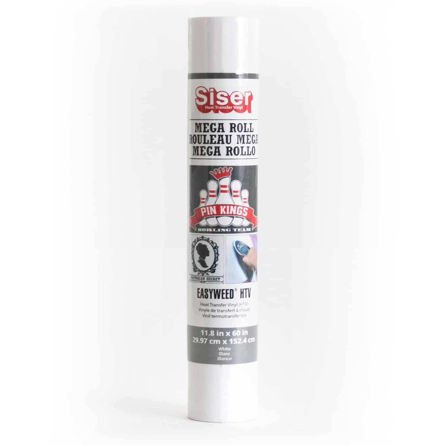 Siser Easyweed Die Cutting HTV Heat Transfer Vinyl, 60, White (SIRMIEW11836001)