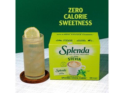 Splenda Stevia Sweetener Packet, 400/Box (SP21700410)