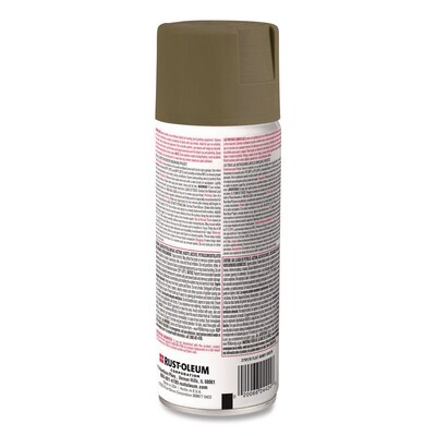 Rust-Oleum Camouflage Spray Paint, 12 oz. Aerosol Can, Flat Army Green (RST279176)