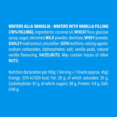 Balconi Vanilla Wafers, 100/Pack (600-04192)