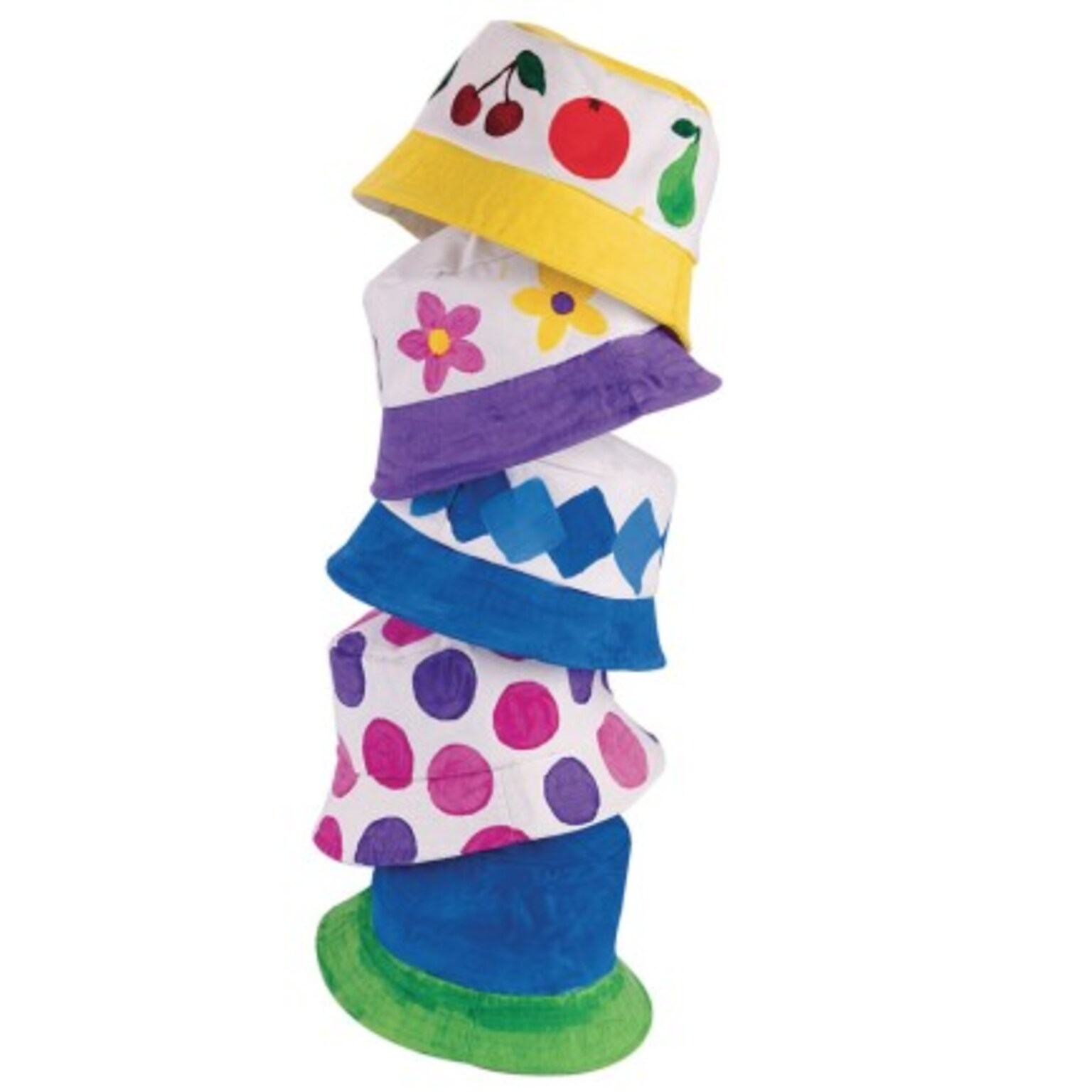 S&S Worldwide Color-Me Bucket Hat Kit, 12/Pack (GP1726)