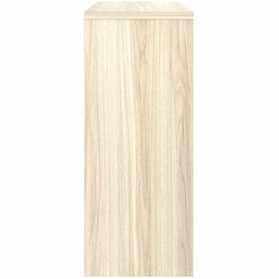 Lorell Essentials 36" 2-Shelf Bookcase with Adjustable-Shelves, Modern Elm Laminate (LLR66334)