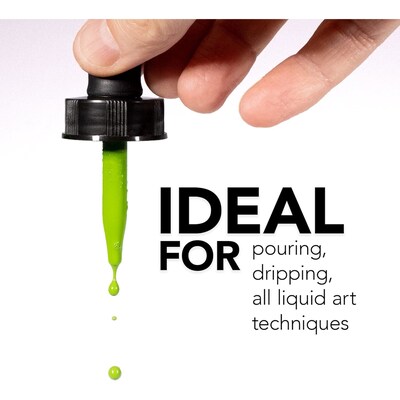 Daler-Rowney FW Acrylic Ink, Flame Orange, 29.5ml, 3/Bundle (DRW160029687-3)