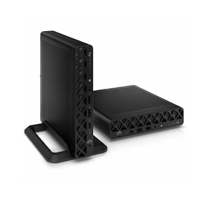 HP EliteDesk 8 G1i Desktop Computer, AMD Ryzen AI 5 PRO 340, 16GB RAM, 256GB SSD, Windows 11 Pro (C3XF9UT#ABA)