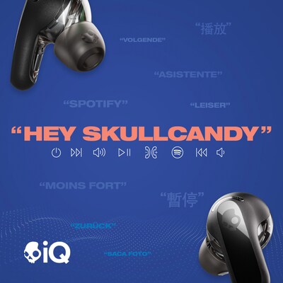 Skullcandy Rail True Wireless Active Noise Canceling Earbuds, Bluetooth, True Black (S2IPW-P740)