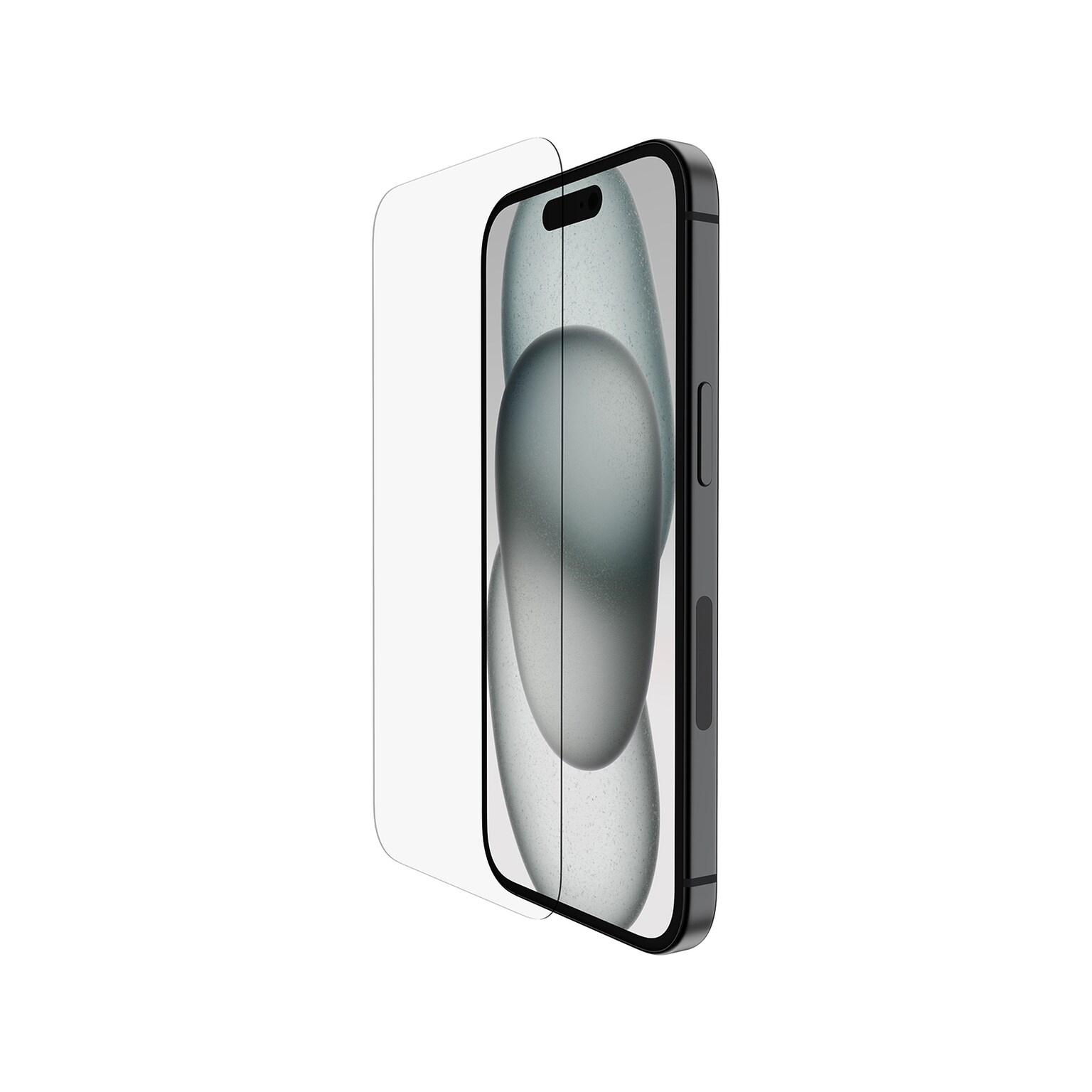 Belkin ScreenForce UltraGlass 2 Tempered Glass Screen Protector for iPhone 15 (OVA131zz)