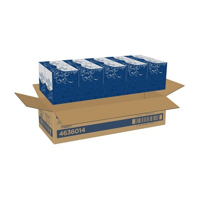 Angel Soft Ultra Professional Series Standard Facial Tissue, 2-Ply, 96 Sheets/Box, 10 Boxes/Pack (4636014)