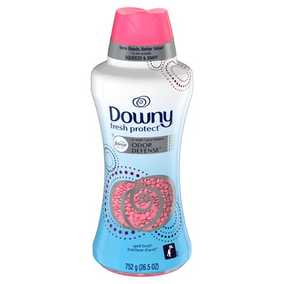 Downy Fresh Protect In-Wash Scent Beads with Febreze Odor Defense, April Fresh, 26.5 oz. (61396)