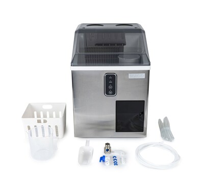 Igloo 44 lb Ice Maker and Dispensing Ice Shaver (IGLICEBDC44SS)