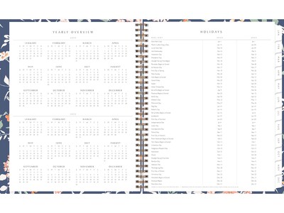 2024 Blue Sky Effie 8.5" x 11" Weekly & Monthly Planner, Multicolor (138325-24)