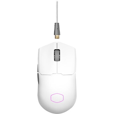 Cooler Master MM Series Wireless Gaming Optical Mouse, White (MM-712-WWOH1)