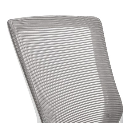 Serta Works Creativity Mesh Back Polyester Computer and Desk Chair, Gray (CHR10023B)