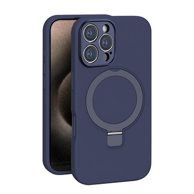 SaharaCase Venture MagSafe Phone Case for iPhone 16 Pro, Shock Absorbing, Midnight Blue (CP00673)