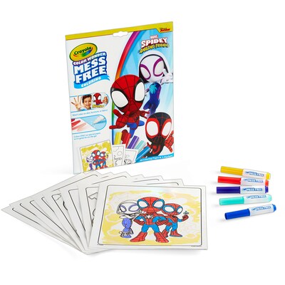 Crayola Color Wonder: Spidey and His Amazing Friends Coloring Book, 18 Pages, 2 Sets/Bundle (BIN752784-2)