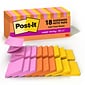 Post-it Super Sticky Pop-up Notes, 3 x 3, Energy Boost Collection, 90 Sheet/Pad, 18 Pads/Pack (R33