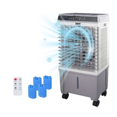 Techni Home 3-in-1 Portable Evaporative Cooler with Remote, WiFi Enabled, White (RTA-20AC-FAN)