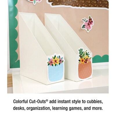 Carson Dellosa Education Grow Together Boots, Pots, and Garden Signs Cut-Outs, 36/Pack, 3 Packs/Bundle (CD-120643-3)