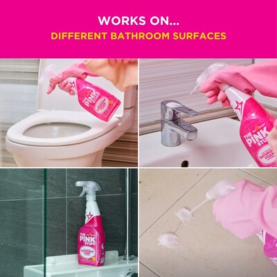 The Pink Stuff The Miracle Bathroom Foam Cleaner, 25.4 Oz. (20117)