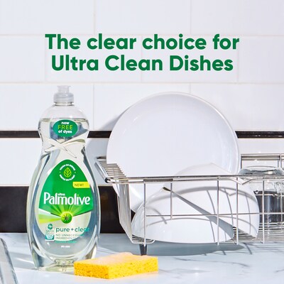 Palmolive Ultra Pure + Clear Liquid Dish Soap, Clean, 32.5 oz. (US04272A)