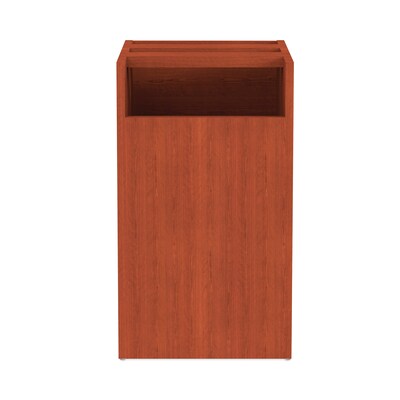 Alera® Valencia Series 2-Drawer Pedestal Exec File Cabinet, Med Cherry Fin, Lgl (VA542822MC)