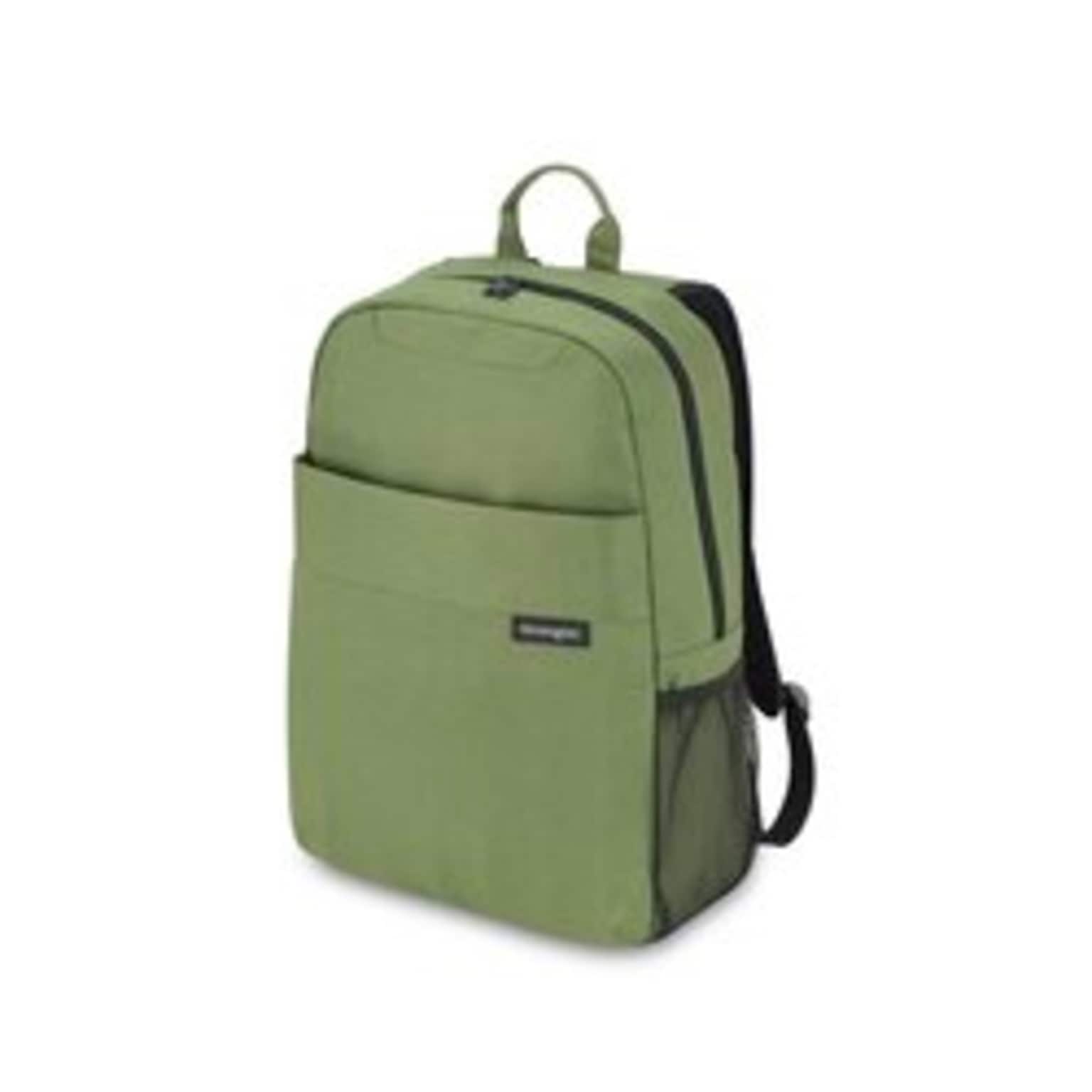 Kensington Simply Portable Lite 16” Laptop Backpack, Green (K60397WW)