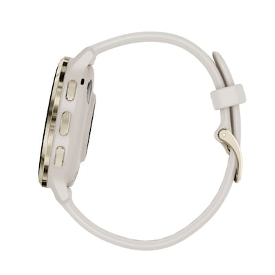 Garmin Venu 3S Smartwatch, GPS, 41mm, Ivory Silicone Band (010-02785-04)