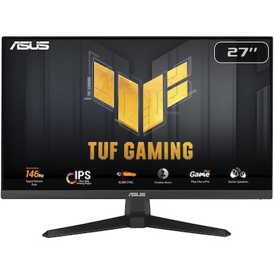 Asus TUF Gaming 27 FHD IPS 144Hz LED Adaptive-Sync Gaming Monitor, Black (90LM0BJ0-B011B1)