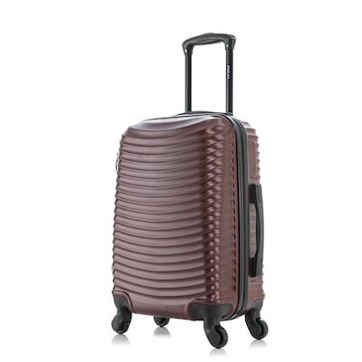 DUKAP Adly 33.27 Hardside Suitcase, 4-Wheeled Spinner, TSA Checkpoint Friendly, Blue (DKADL00XL-BLU)