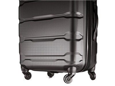 Samsonite Omni PC Polycarbonate 4-Wheel Spinner Luggage, Black (68309-1041)