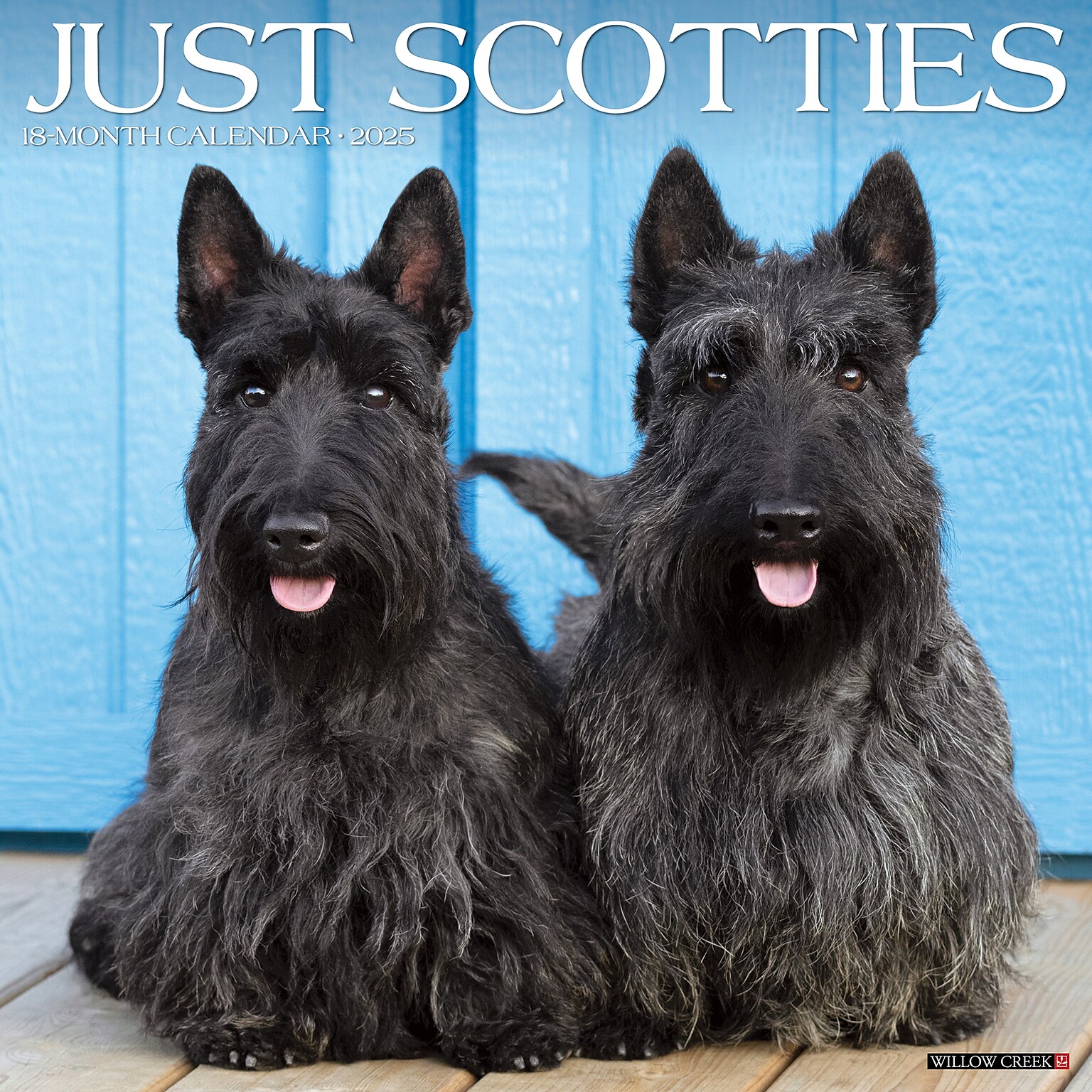 2025 Willow Creek Scotties 12 x 12 Monthly Wall Calendar (44773)