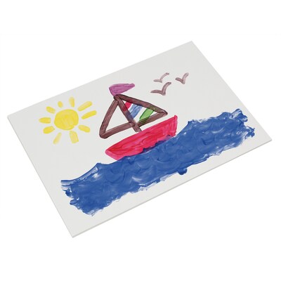 Prang Fingerpaint Paper, 16 x 22, White, 100 Sheets (P5316)