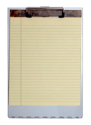 Saunders Cruiser-Mate Aluminum Storage Clipboard, Letter Size, Silver, (21118)