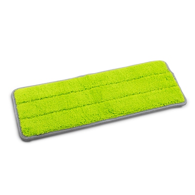 Libman Rinse n Wring Microfiber 13 Mop Pad Refill, Green, 6/Pack (1676)