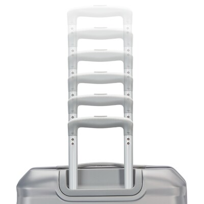 American Tourister Color Vault 24.0" Hardside Suitcase, 4-Wheeled Spinner, Silver (153951-1776)