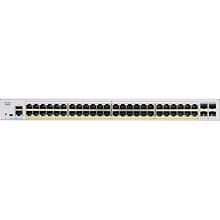 Cisco Business 350 Series 52-Port Gigabit Ethernet Managed Switch, Silver (CBS350-48FP-4G-NA)