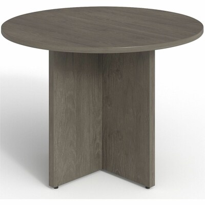 Lorell Prominence 2.0 42 D Round Laminate Conference Table (LLRPT42RGE)