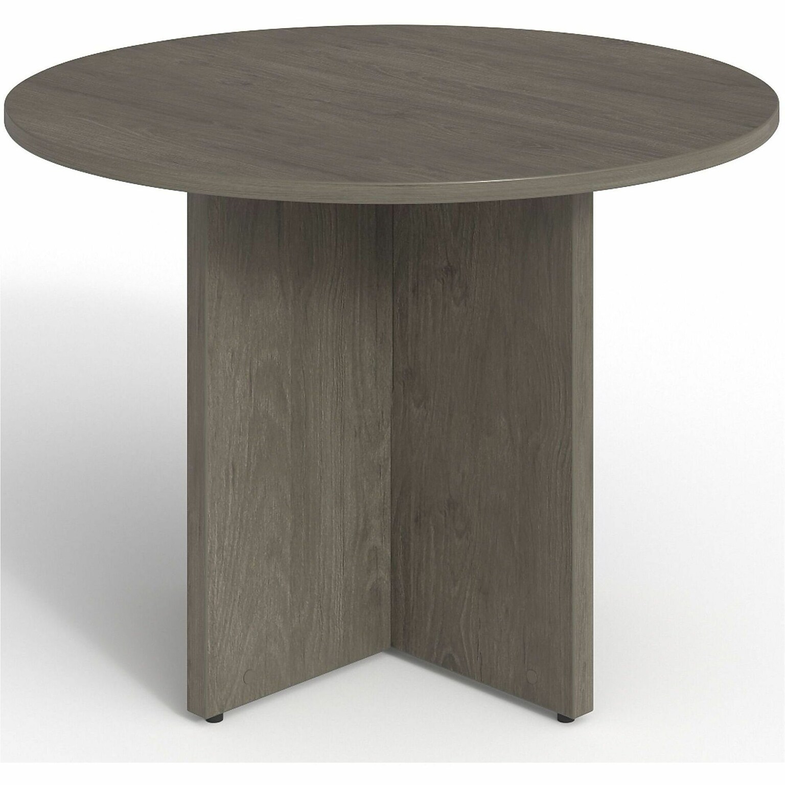 Lorell Prominence 2.0 42 D Round Laminate Conference Table (LLRPT42RGE)